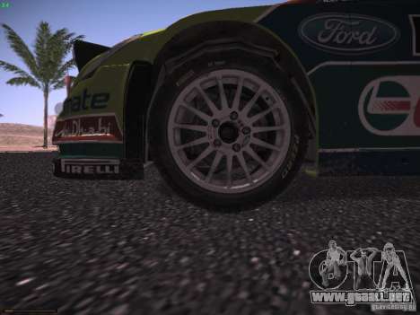 Ford Focus RS WRC 2010 para GTA San Andreas