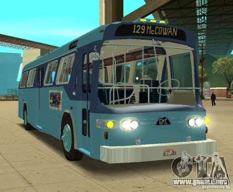 GMC Fishbowl City Bus 1976 para GTA San Andreas