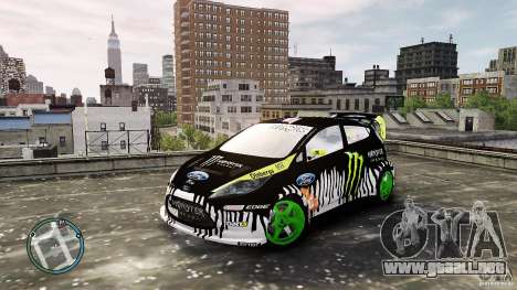 Ken Block Ford Fiesta 2011 para GTA 4