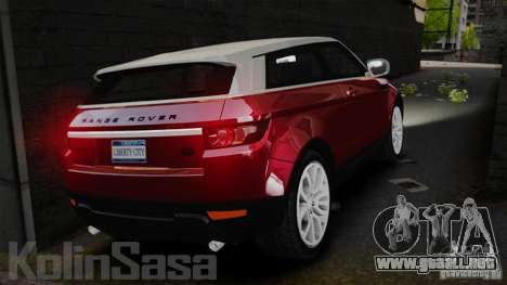 Range Rover Evoque para GTA 4