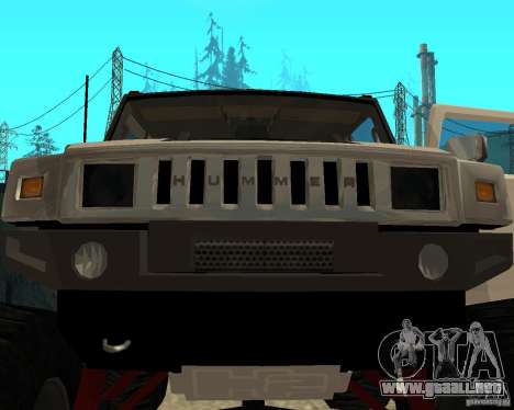 Hummer H2 MONSTER para GTA San Andreas