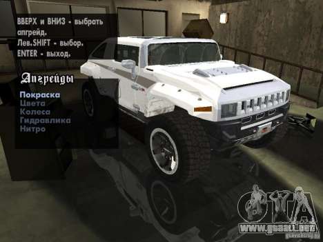 Hummer HX Concept from DiRT 2 para GTA San Andreas