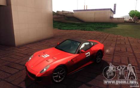 Ferrari 599 GTO 2011 para GTA San Andreas