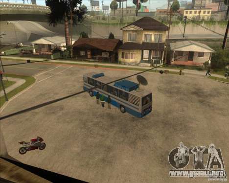 IKARUS 255 Tv para GTA San Andreas