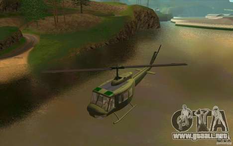 UH-1D Slick para GTA San Andreas
