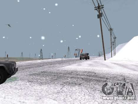 Nieve para GTA San Andreas