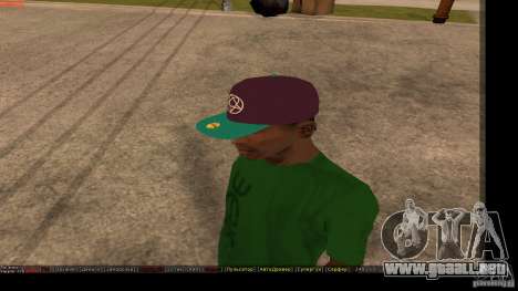 Gorra de béisbol con el logo de la banda HIM para GTA San Andreas