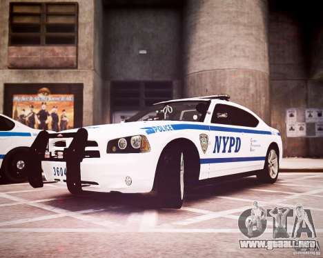 Dodge Charger 2010 NYPD ELS para GTA 4