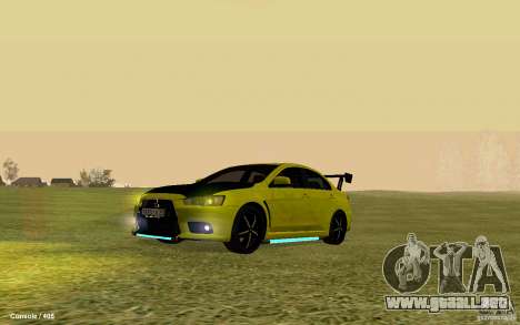 Mitsubishi Lancer Evolution Drift para GTA San Andreas