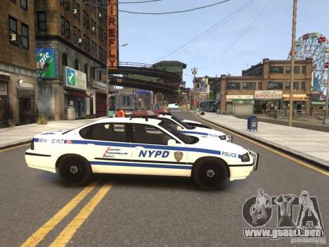 Chevrolet Impala 2003 NYPD V2.0 para GTA 4