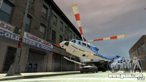 Bell412/NYPD Air Sea Rescue Helicopter para GTA 4