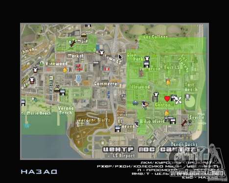 Nuevos iconos de mapa para GTA San Andreas