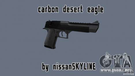 Carbon Desert Eagle para GTA San Andreas