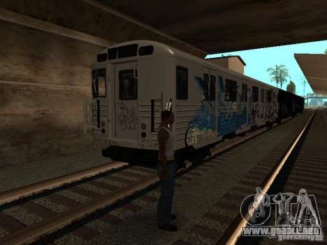 El tren de GTA IV para GTA San Andreas