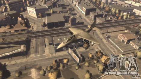 Liberty City Air Force Jet (con equipo) para GTA 4