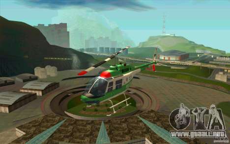 Bell 206 B Police texture3 para GTA San Andreas