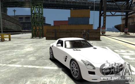 Mercedes-Benz SLS AMG 2011 v3.0 para GTA 4