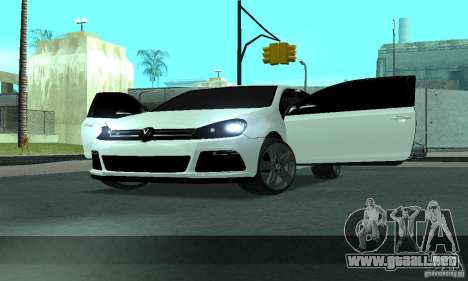 Volkswagen Golf R Modifiye para GTA San Andreas