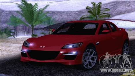 Mazda RX8 R3 2011 para GTA San Andreas