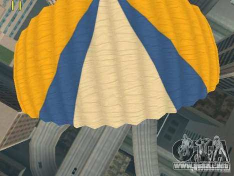 Paracaídas de TBOGT v2 para GTA San Andreas