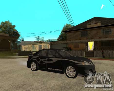 Saab 9-3 de GM Rally versión 1 para GTA San Andreas