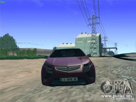 Opel Ampera 2012 para GTA San Andreas