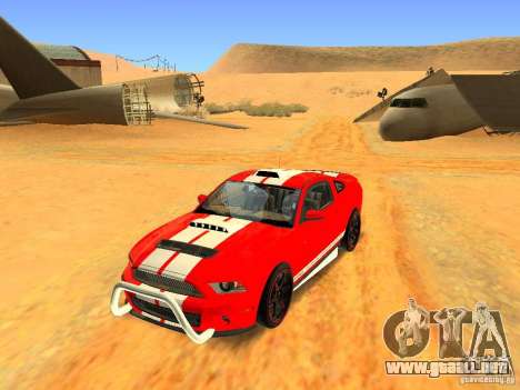 Ford Shelby GT500 para GTA San Andreas