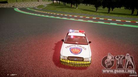 Ford Crown Victoria Karachi Traffic Police para GTA 4