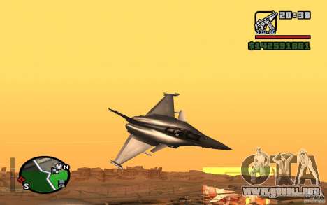 Dassault Rafale M para GTA San Andreas