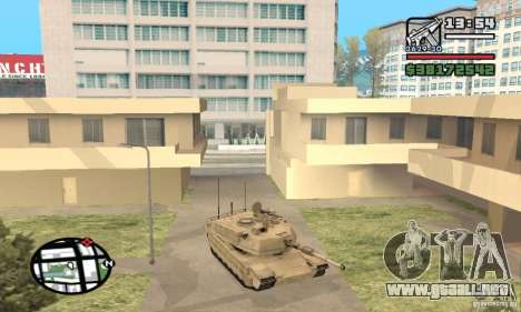 M1A2 Abrams TUSK para GTA San Andreas