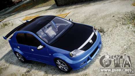 Dacia Logan 2008 [Tuned] para GTA 4