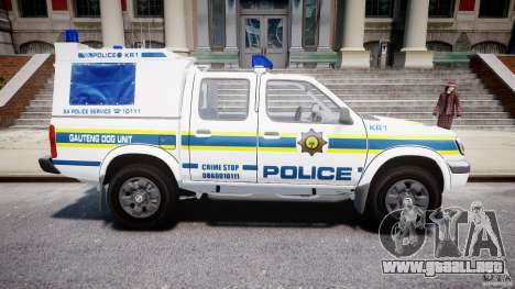 Nissan Frontier Essex Police Unit para GTA 4