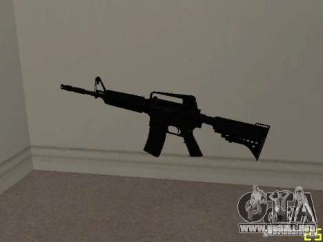 M4 MOD v1 para GTA San Andreas