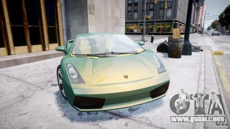 Lamborghini Gallardo para GTA 4