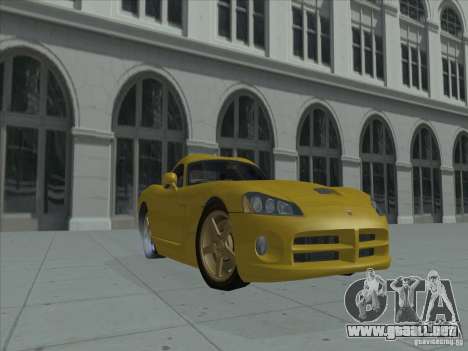 Dodge Viper SRT-10 (víbora de oro) para GTA San Andreas