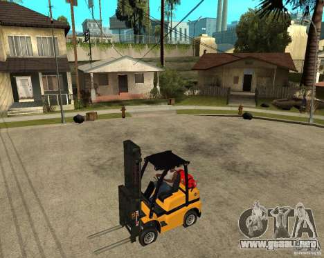 Forklift GTAIV para GTA San Andreas