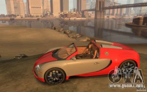 2009 Bugatti Veyron Grand Sport [EPM] para GTA 4