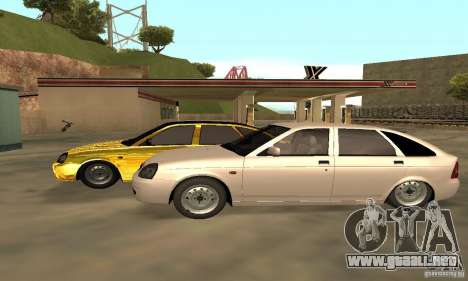 Lada Priora Gold para GTA San Andreas