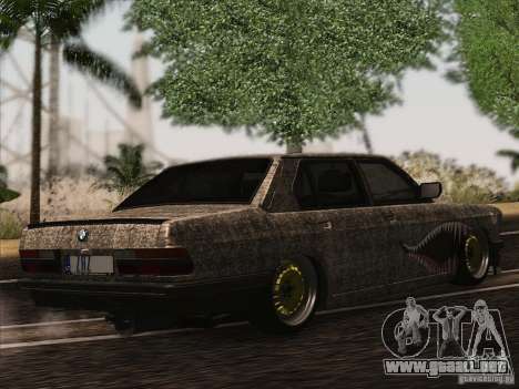 BMW E28 525E RatStyle para GTA San Andreas