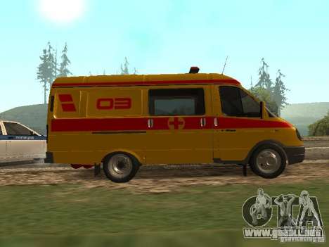 GAS reanimación 32217 para GTA San Andreas