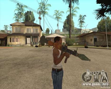 El RPG-7 para GTA San Andreas