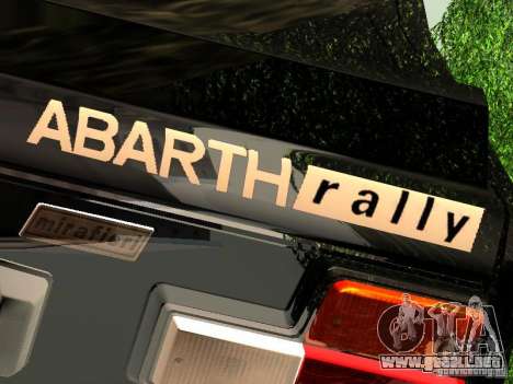Fiat 131 Abarth Rally para GTA San Andreas
