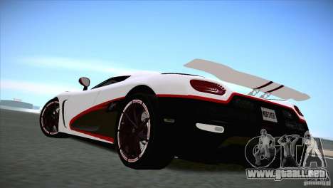 Koenigsegg Agera R 2012 para GTA San Andreas