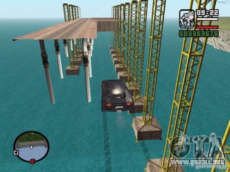 Viajar por el océano (versión Beta) para GTA San Andreas