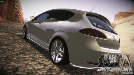 Seat Leon Cupra para GTA San Andreas