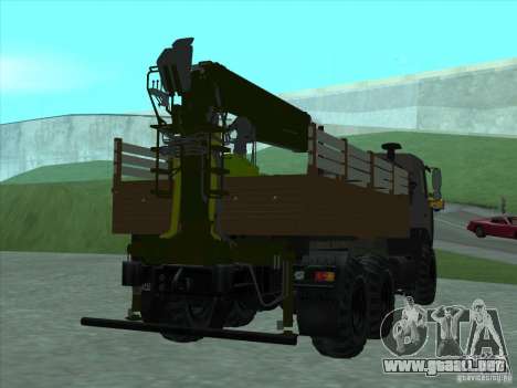 Manipulador de MAZ 6317 para GTA San Andreas