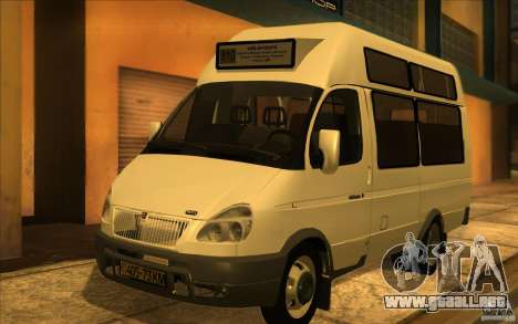 Gacela SPV-16 Rue para GTA San Andreas