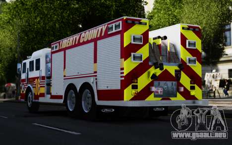 Pierce Heavy Rescue Pumper V1.4 para GTA 4