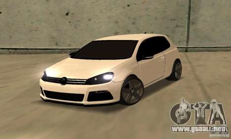 Volkswagen Golf R Modifiye para GTA San Andreas