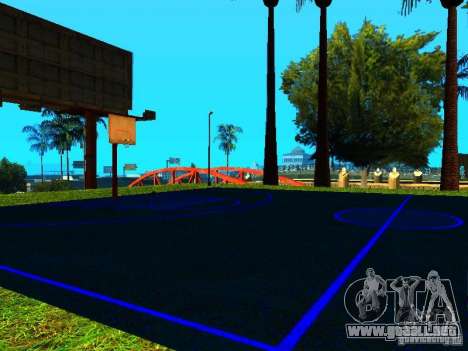 Cancha de baloncesto para GTA San Andreas